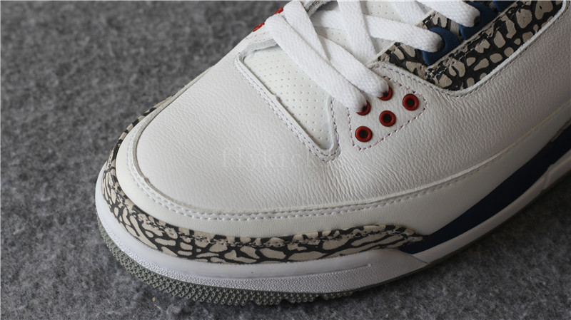 Air Jordan III 3 OG True Blue White Nike Back